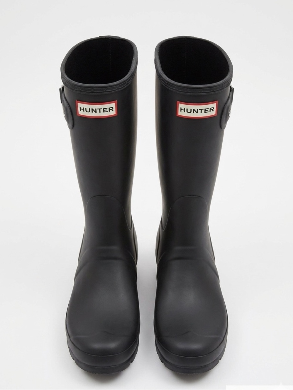 Hunter Original Tall Rain Boots - Black - Size 6